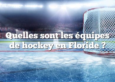 Quelles sont les équipes de hockey en Floride ?